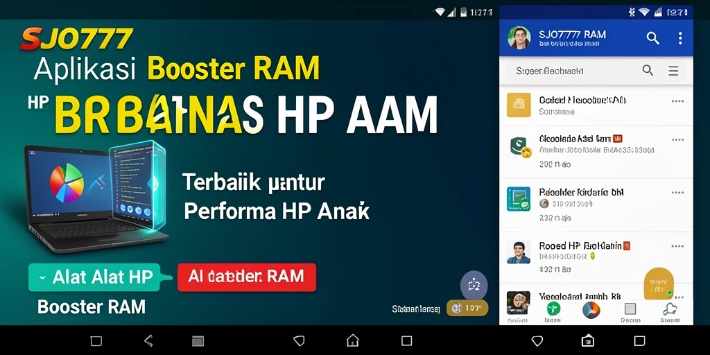 Antarmuka aplikasi SJO777 saat mengoptimalkan RAM.