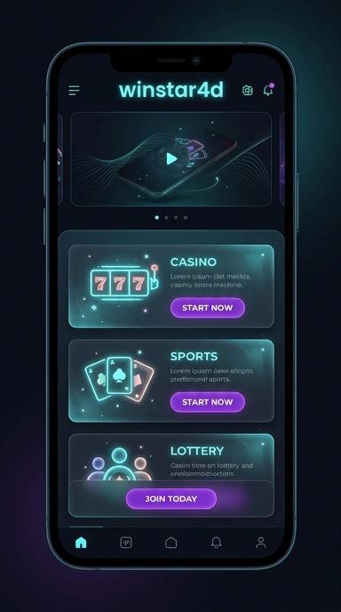 Tampilan halaman daftar winstar4d